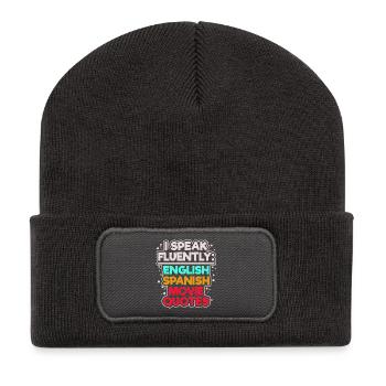 Déclaration Films Streaming Film Regarder Cineaste - Beanie recyclé à patch - charbon - Devant