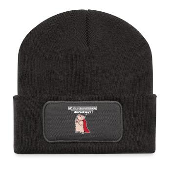 Déclaration de souris Animaux de compagnie Pet Pet - Beanie recyclé à patch - charbon - Devant