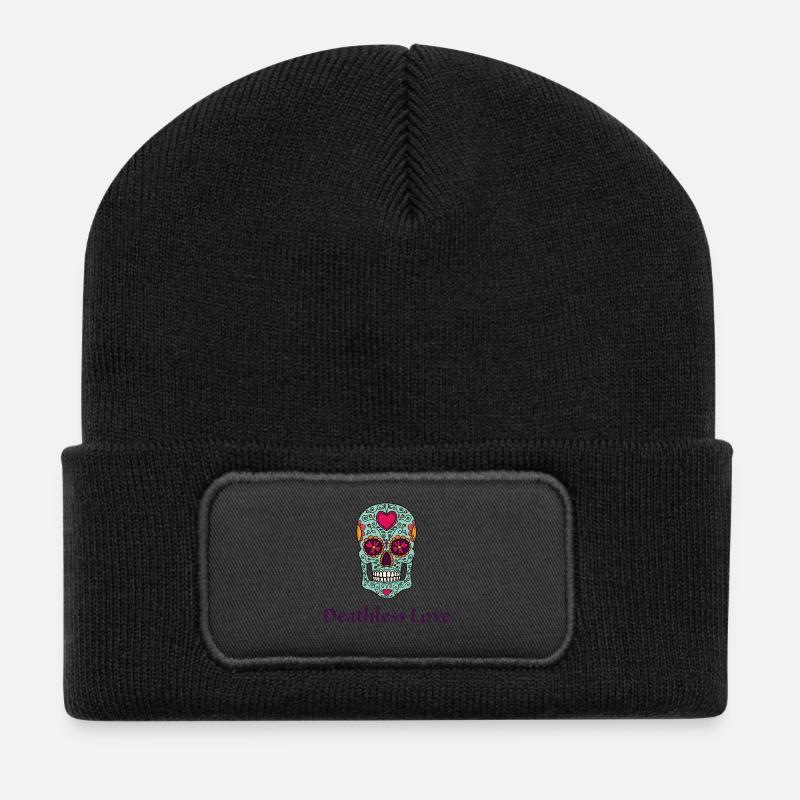 Immortal Love - Recycled Patch Beanie - black