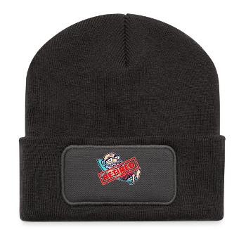 Retraite des aînés Dire retraite - Beanie recyclé à patch - charbon - Devant