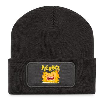 BOULETTES D’HALLOWEEN - POLISH Nutrition - Beanie recyclé à patch - charbon - Devant