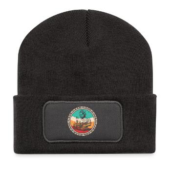 DJ Buddha - let that shit go - Recycelte Patch Beanie - Dunkelgrau - Vorne