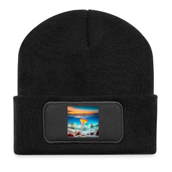 Jellyfish - Recycled Patch Beanie - black - Front