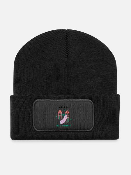 Humanity | Team Hu(iii)manity - Recycled Patch Beanie - black