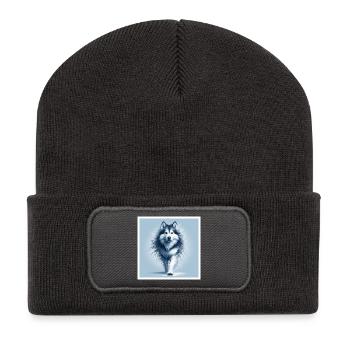 Husky - Recycled Patch Beanie - dark grey - Front