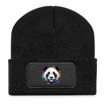 Panda - Recycled Patch Beanie - black - Front