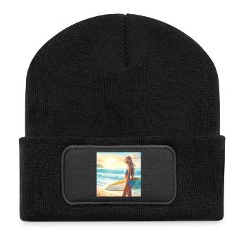 Fille Action Surf Point Break 2 - Beanie recyclé à patch - noir - Devant