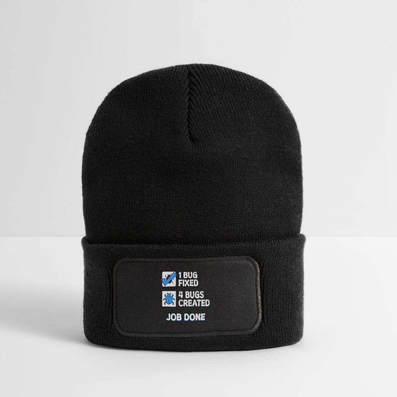 Bugfixing Developer Bugs Code Statement Informatik Recycelte Patch Beanie
