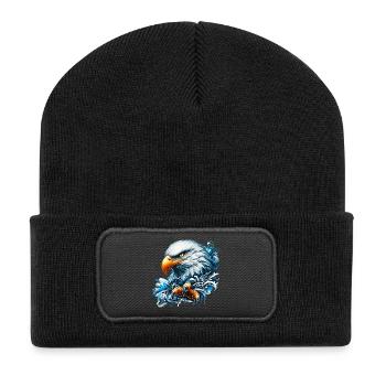 Eagle - Recycled Patch Beanie - black - Front