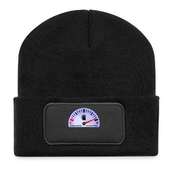 Gas Station Refueling Electric Energy Drive - Recycled Patch Beanie - black - Front