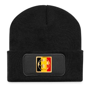 Football Belgium Football Belgique - Recycled Patch Beanie - black - Front
