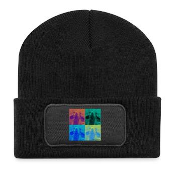 Secret of Moose - Duplex - Recycled Patch Beanie - black - Front