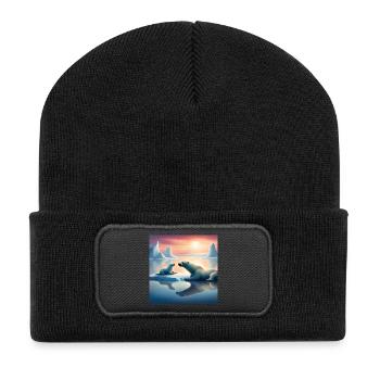 JensJensen - Recycled Patch Beanie - black - Front