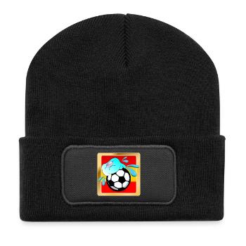 SUMMER SPAIN FOOTBALL - HEAT - Recycled Patch Beanie - black - Front