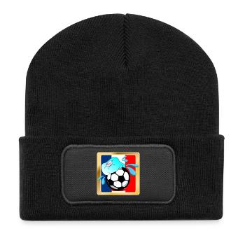 France Summer Football - Recycled Patch Beanie - black - Front