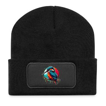 Kingfisher - Recycled Patch Beanie - black - Front