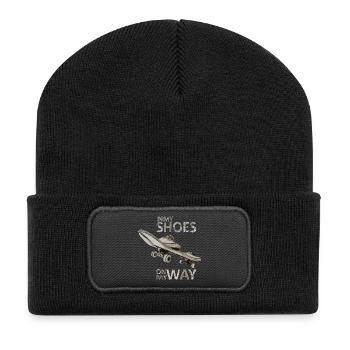 Skateboarding, Skateboarding - Recycled Patch Beanie - black - Front