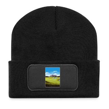 Kiawah Island Golf Club Reiseposter Souvenir WPA - Recycelte Patch Beanie - Schwarz - Vorne