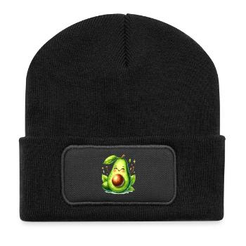 Avocat Drôle Optimisme Positif Cadeau - Beanie recyclé à patch - noir - Devant