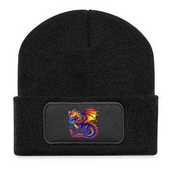 Dragon - Recycled Patch Beanie - black - Front