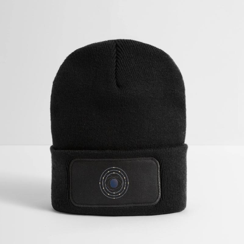 Electron Shell Flow - Science in Motion Recycled Patch Beanie