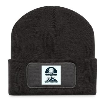 Action Mode - Recycled Patch Beanie - dark grey - Front
