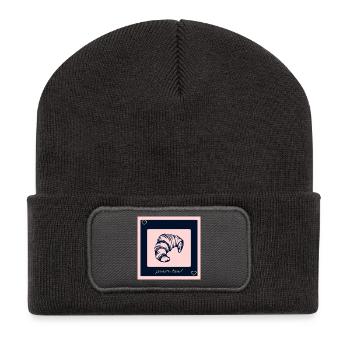 WACHSENDE LIEBE FÜR DICH - Recycelte Patch Beanie - Dunkelgrau - Vorne