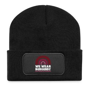 Aneurysm Brain - Recycled Patch Beanie - black - Front