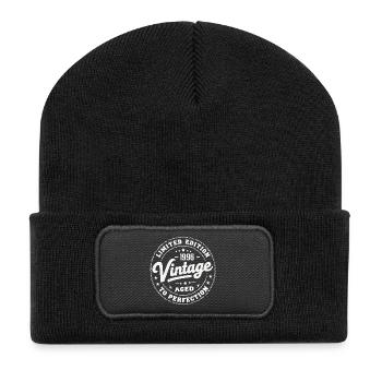 Légende depuis 1996 Génial depuis 1996 Retro 1996 - Beanie recyclé à patch - noir - Devant