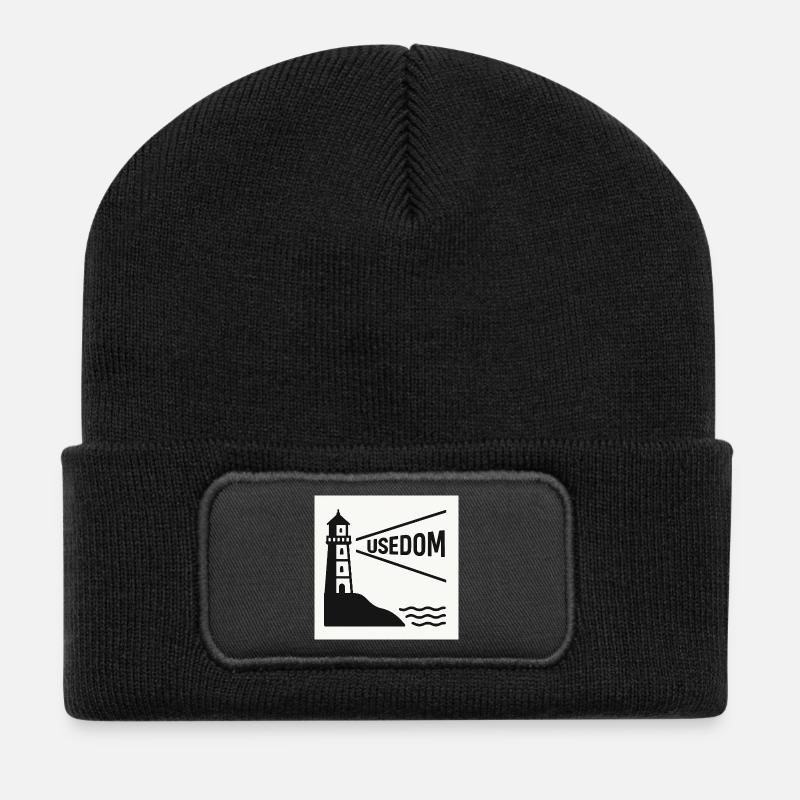 Usedom - Recycled Patch Beanie - black
