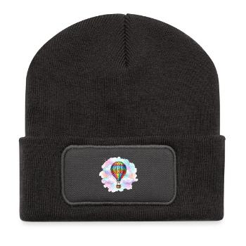 Ballon - Recycelte Patch Beanie - Dunkelgrau - Vorne