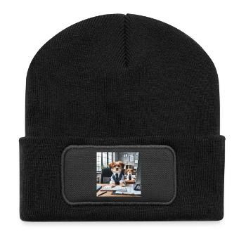 Professional Cosplay Dogs - Recycled Patch Beanie - black - Front