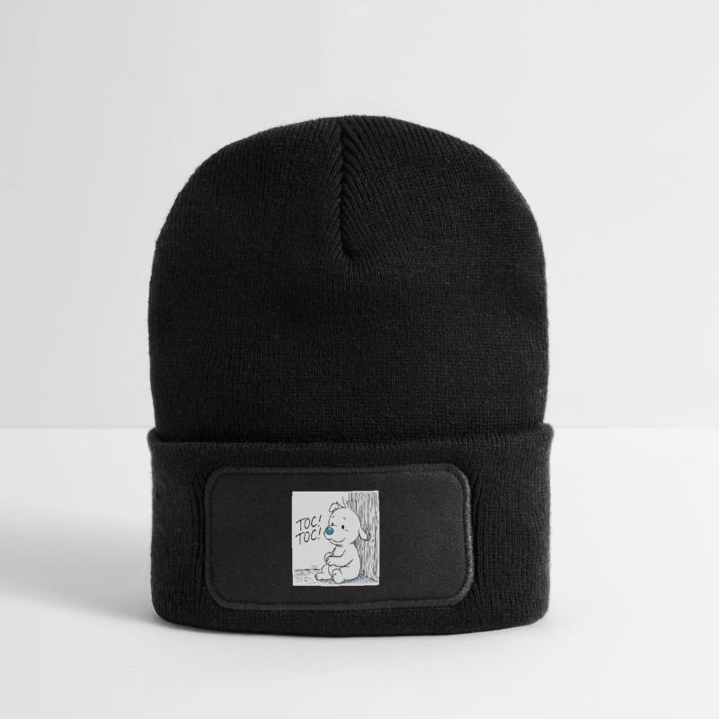 Idéfix Frappe Toc Toc Toc Recycelte Patch Beanie