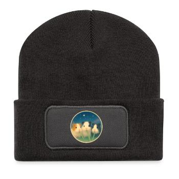 Friends for life - Recycled Patch Beanie - dark grey - Front