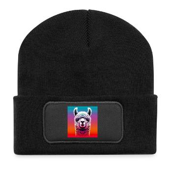 Alpaca - Recycled Patch Beanie - black - Front