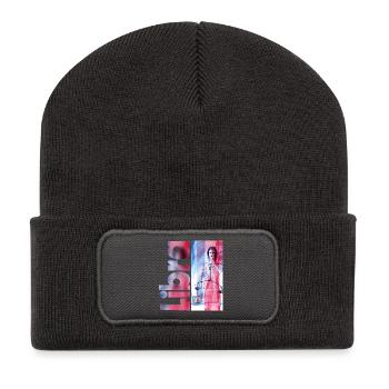 Zodiac sign Libra - Recycled Patch Beanie - dark grey - Front