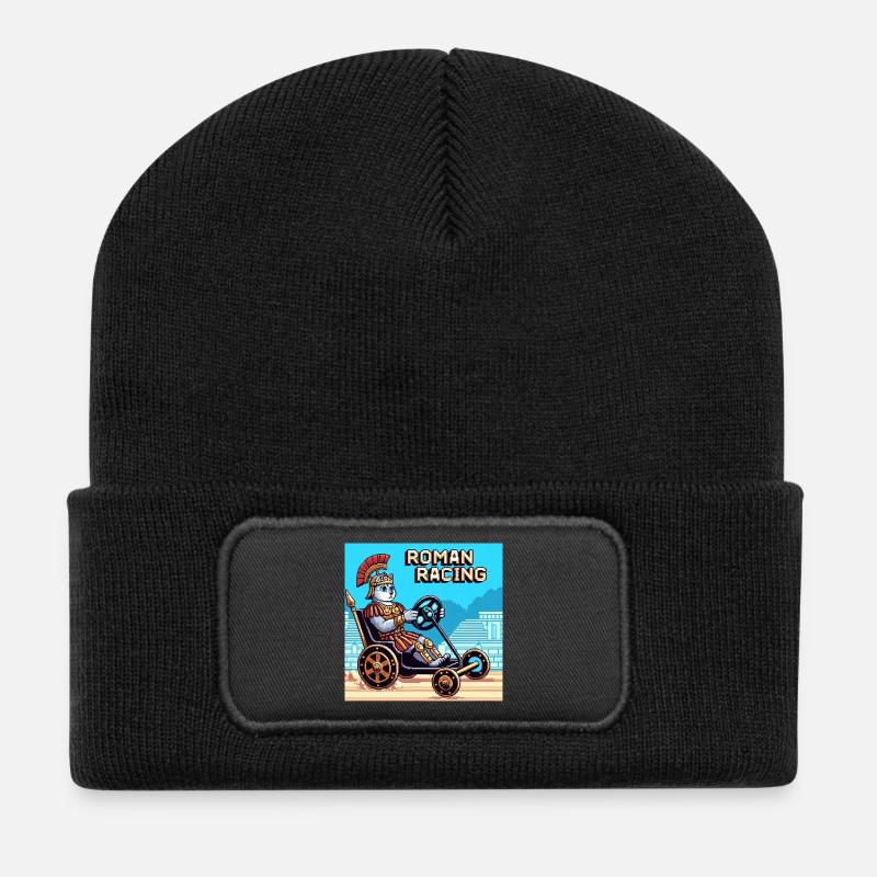 The curriculum - Recycled Patch Beanie - black