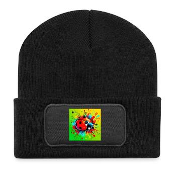 ladybird - Recycled Patch Beanie - black - Front