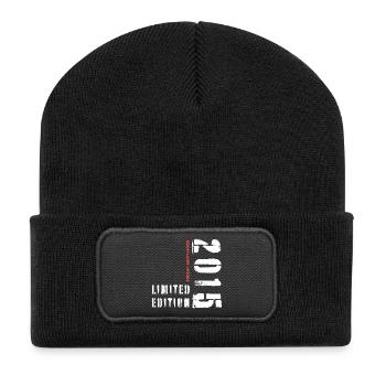 Limited Edition 2015 – Unique copy - Recycled Patch Beanie - black - Front