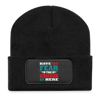Have no Fear the Schnorrern is here Outfit - Recycled Patch Beanie - black - Front