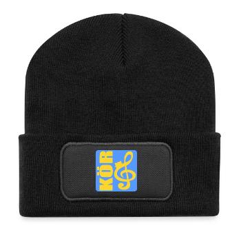 DRIVE CAT - Recycled Patch Beanie - black - Front