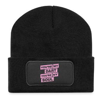 Darts Shirt Hoodie You are my soul - Recycled Patch Beanie - black - Front