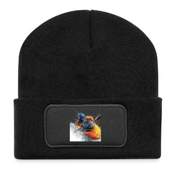Water Rush Kayak in Whitewater - Recycled Patch Beanie - black - Front