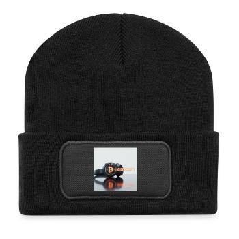 Casque Beatcoin Crypto Vibe - Beanie recyclé à patch - noir - Devant