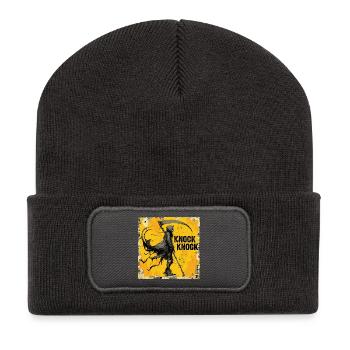 The Grim Reaper - Recycled Patch Beanie - dark grey - Front