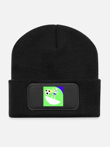 20 Pablito - Recycled Patch Beanie - black