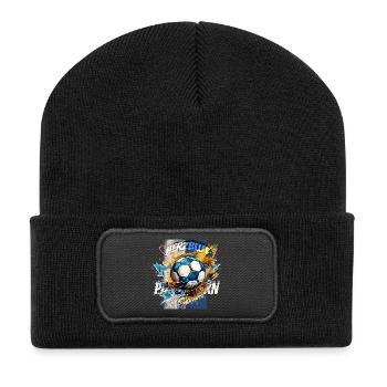 Paderborn lebt Fußball - perfekt für jeden Fan - Recycelte Patch Beanie - Schwarz - Vorne