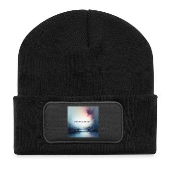 Flançaille Brume Crépuscule - Recycled Patch Beanie - black - Front