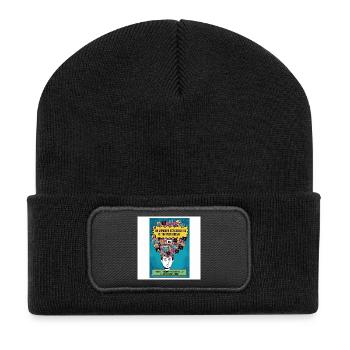 Gedächtnis Instagram Filter Humor - Recycelte Patch Beanie - Schwarz - Vorne