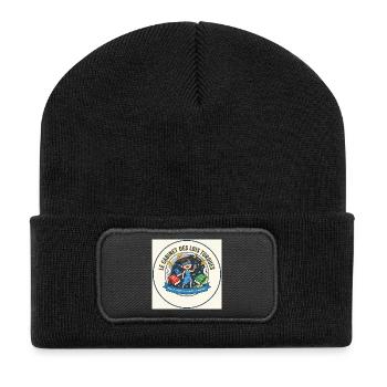 Das Kabinett der Torbude-Gesetze - Recycelte Patch Beanie - Schwarz - Vorne